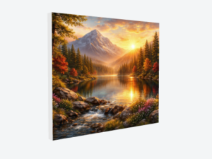 Fotografía en Lienzo Personalizado Bastidor Madera Pino 3.5cm "Bordes Blancos"